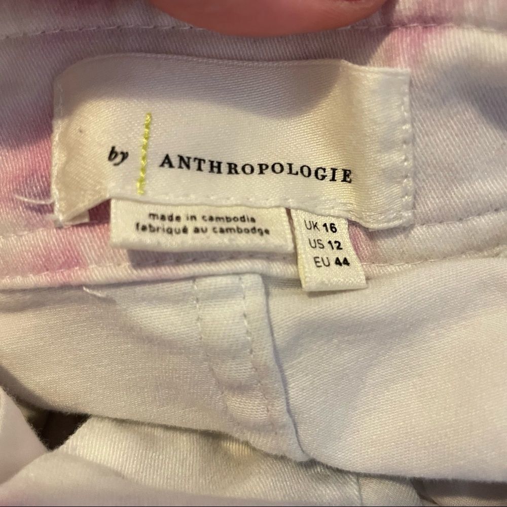 Anthropologie Kimmie Button Tie Dye Midi Skirt - Picture 6 of 7